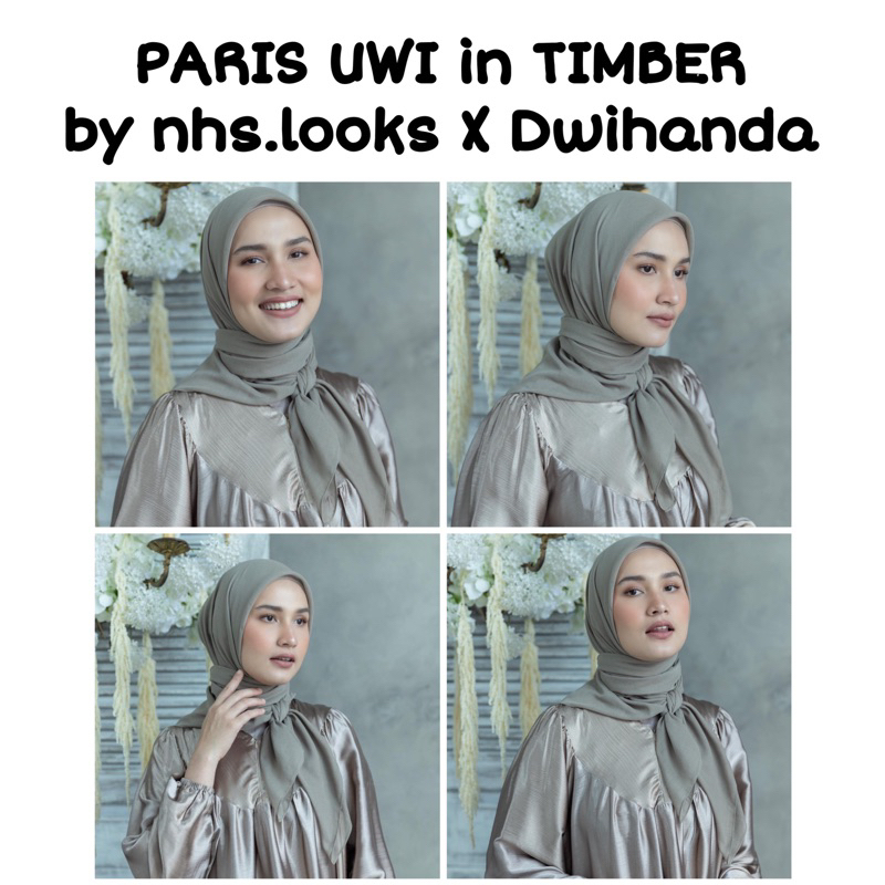 PARIS UWI in TIMBER Only by nhs.looks X Dwihanda