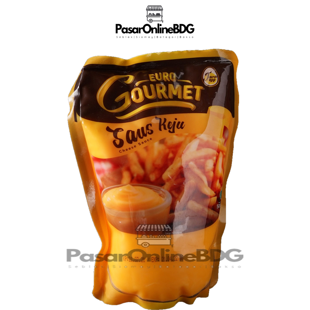 

Euro Gourmet Saus Keju Kemasan 500G