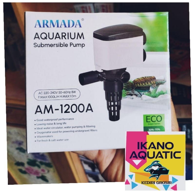 pompa aquarium armada 1200