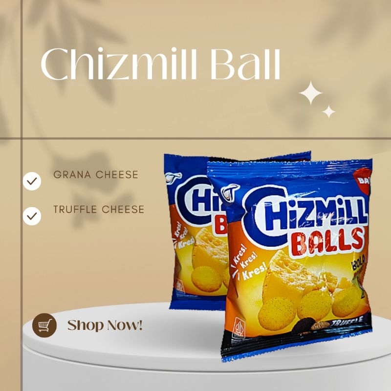 

Chizmill Ball TRUFFLE GRANA Cheese 16g & 55g