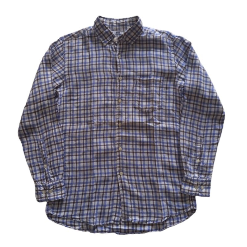 KEMEJA LENGAN PANJANG UNIQLO / KEMEJA UNIQLO ORIGINAL PRIA/COWOK