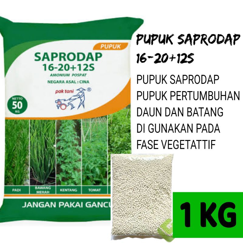 PUPUK SAPRODAP REPACK 1KG PUPUK UNTUK PERTUMBUHAN PUPUK ORGANIK SAPRODAP PUPUK HAYATI SAPRODAP