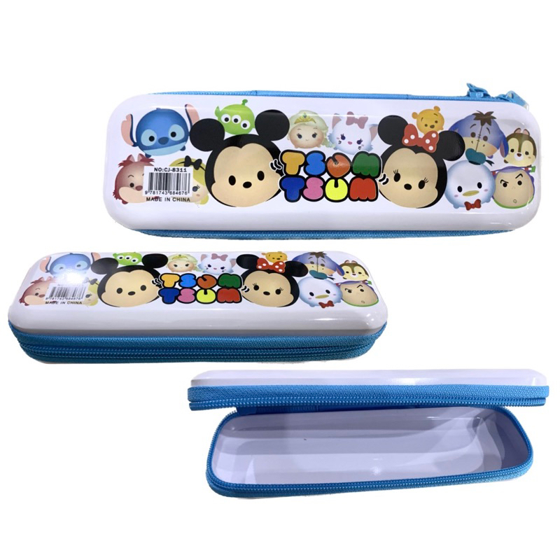 

Tempat Pensil Stainless Resleting Karakter Tsum-Tsum / Tempat Pensil Resleting