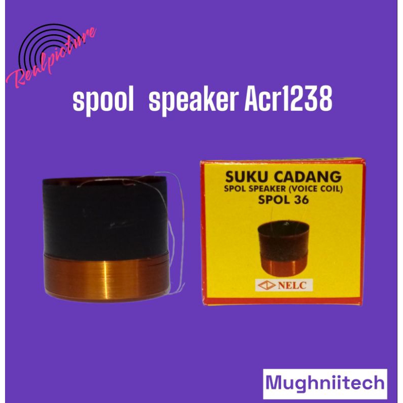 SPOL SPEAKER 36MM SPUL SPEKER 12IN SEPUL ACR 12 INCH SPOL SPEAKER 12 INCH