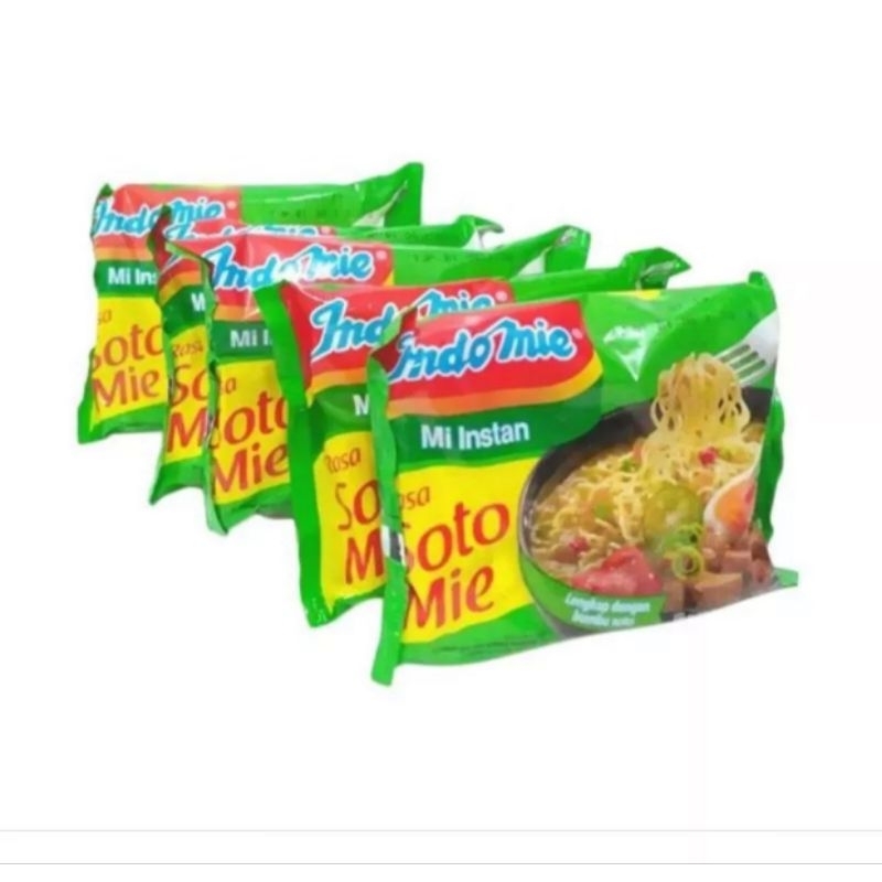 

paket 5 bungkus indomie soto