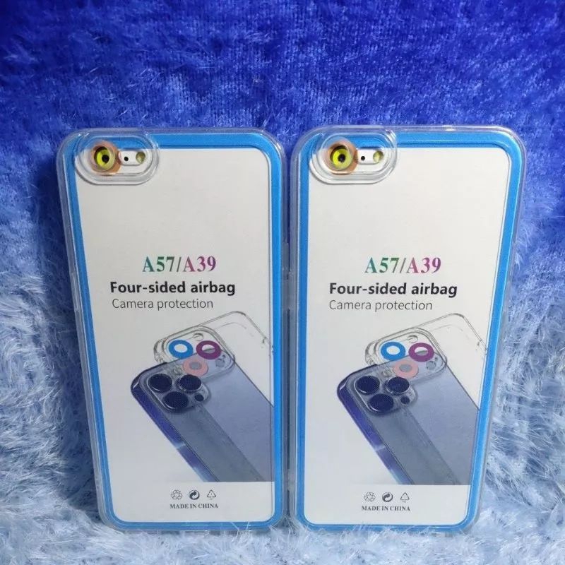 Softcase Casing OPPO A57/A39 Selikon Bening Trasparan Pelindung belakang HP+Camera