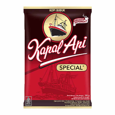 

Kapal Api Kopi Bubuk Instan Special 160gr