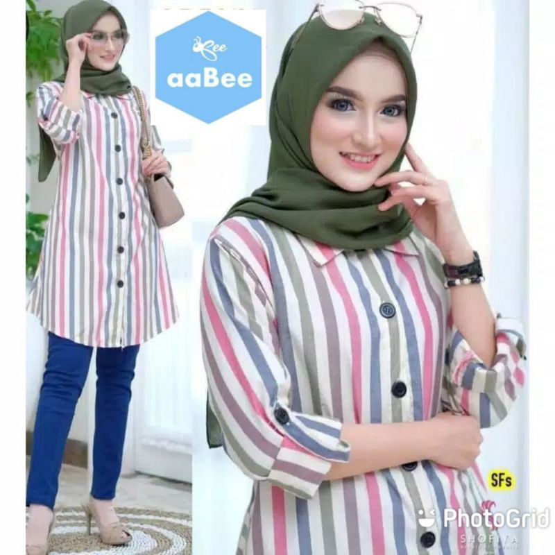 TUNIK SALUR TERLARIS //ARUMI LONG TUNIK TERBARU //ADENIA TUNIK // CAIRA TUNIK