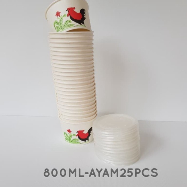 

Jual MANGKOK KERTAS GAMBAR AYAM 800 ML JAMAN NOW PER 25 PCS / A800ML25 Diskon
