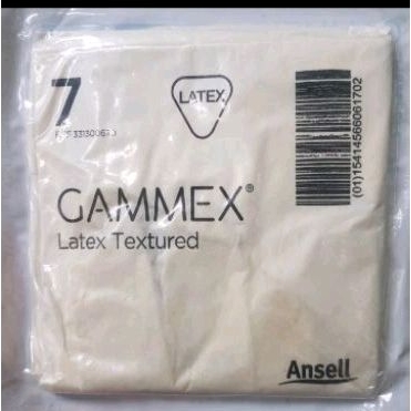 sarung tangan steril gamex textured