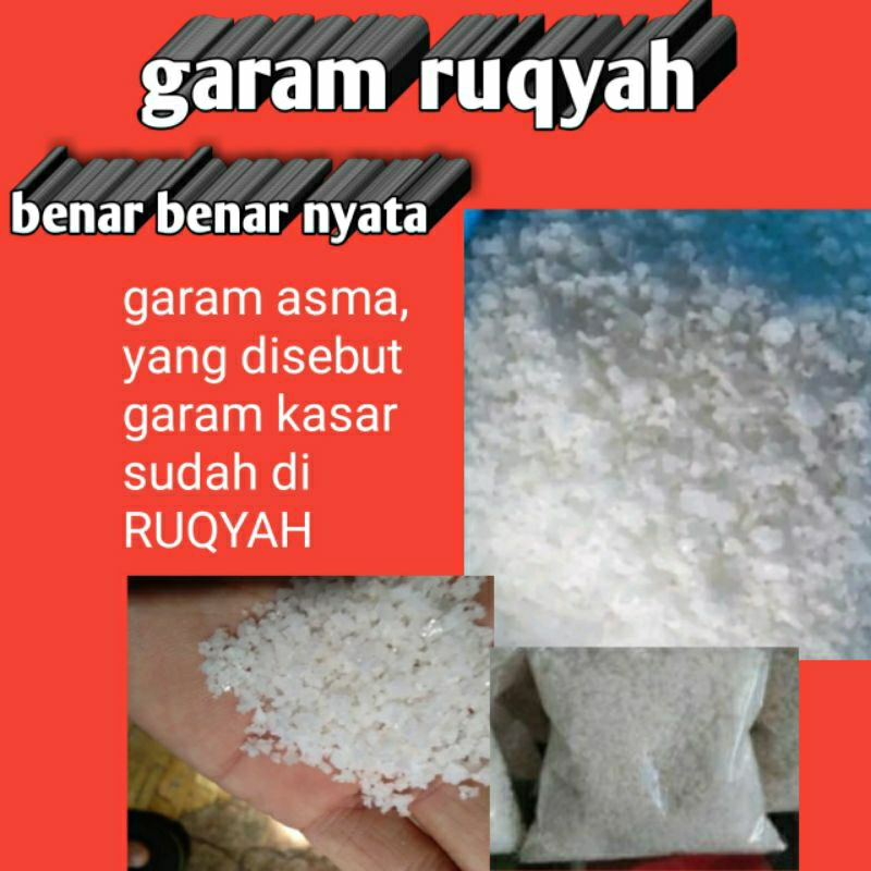 

GARAM ASMA, / GARAM KASAR MURNI (1KG)