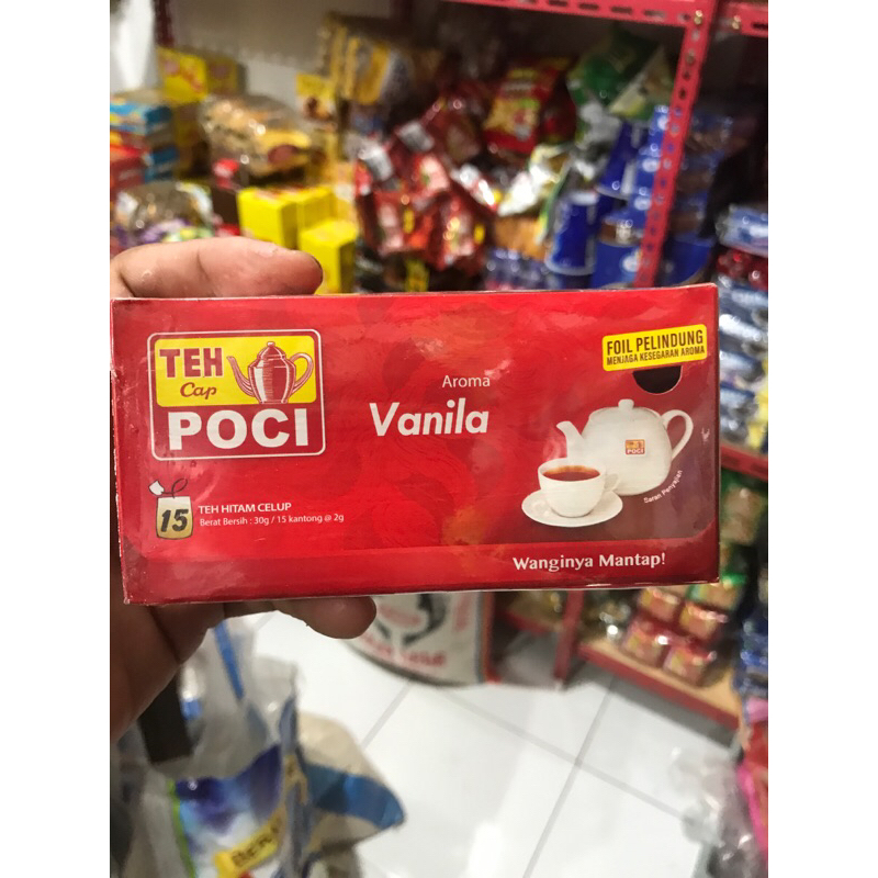 

teh poci vanila 15 kantong