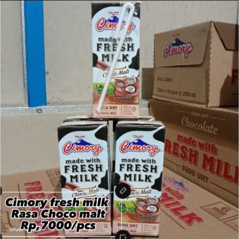 

CIMORY FRESH MILK 250ML 1PCS RASA CHOCO MALT