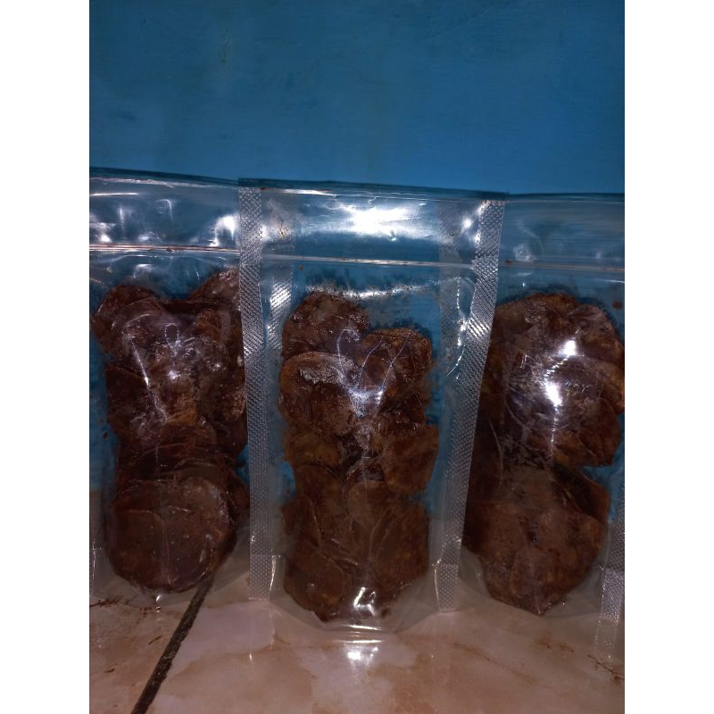 

Kripik pisang coklat