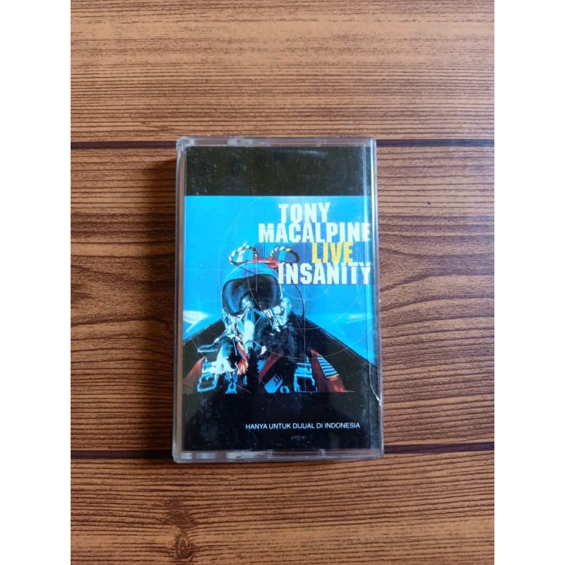 Kaset TONY MACALPINE Live insanity