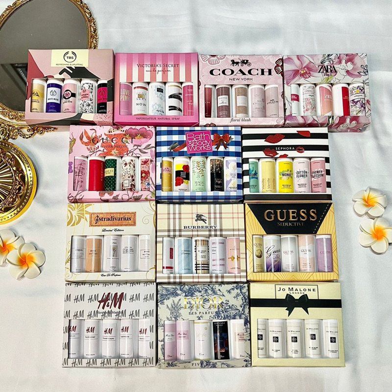 PARFUM BRANDED GIFT SET 1BOX ISI 5