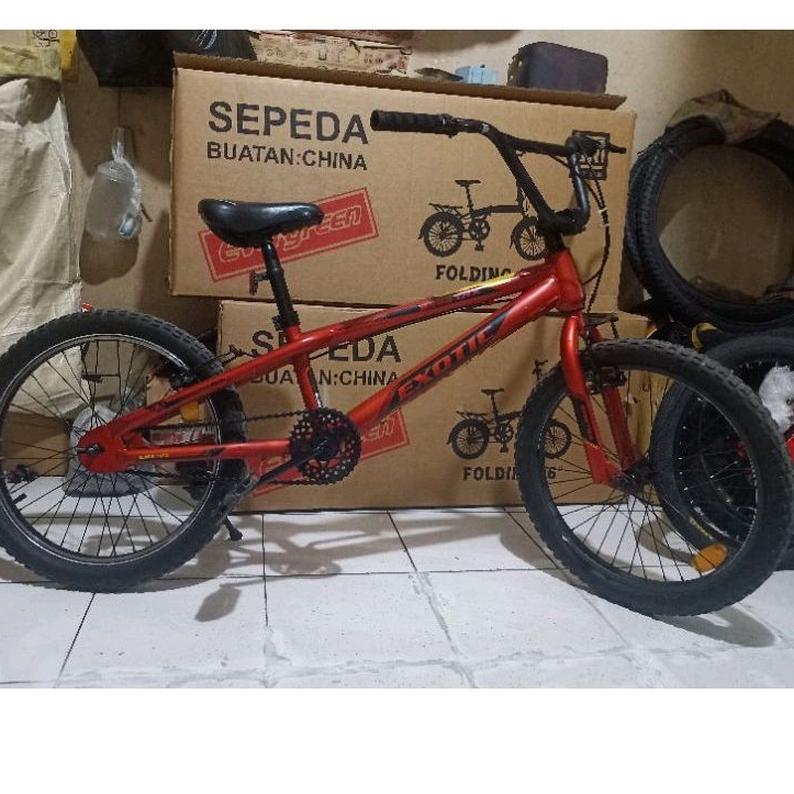 Sepeda Bmx EXOTIC 20,inch second Siap Gowes