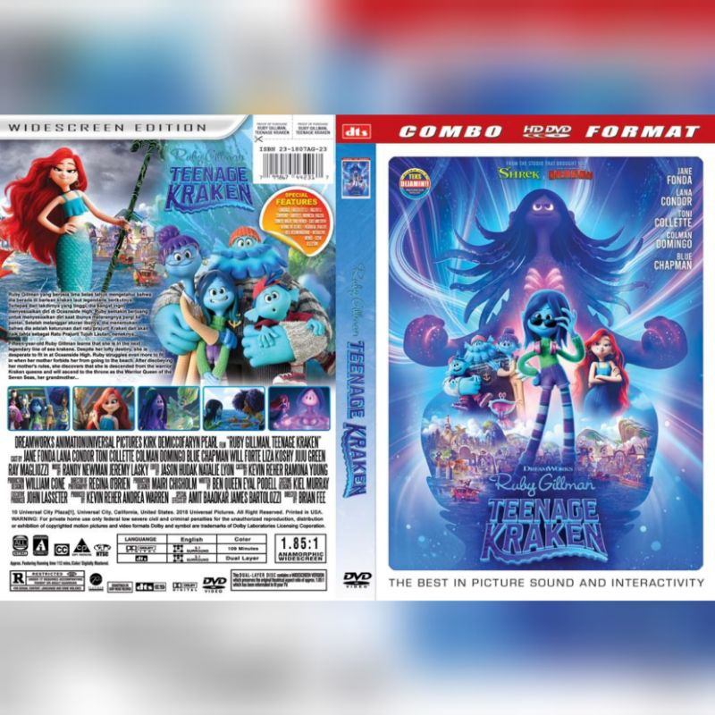 Kaset Kartun Ruby Gillman teenage Kraken (2023)