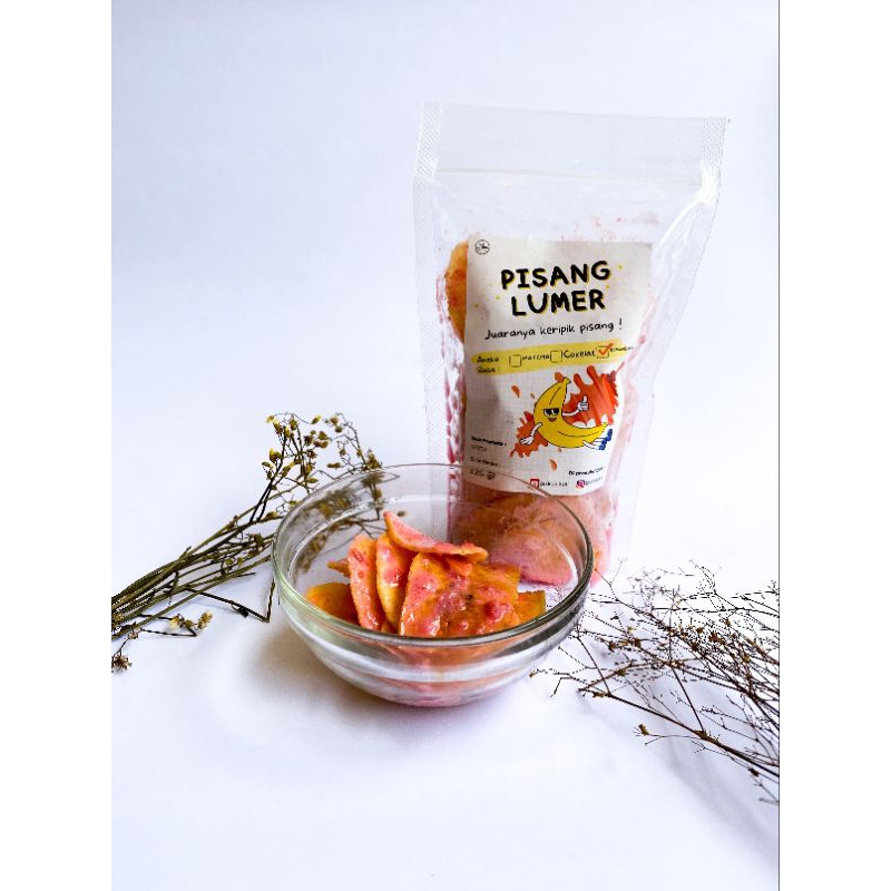 

Kripik Pisang Lumer Rasa Strawberry