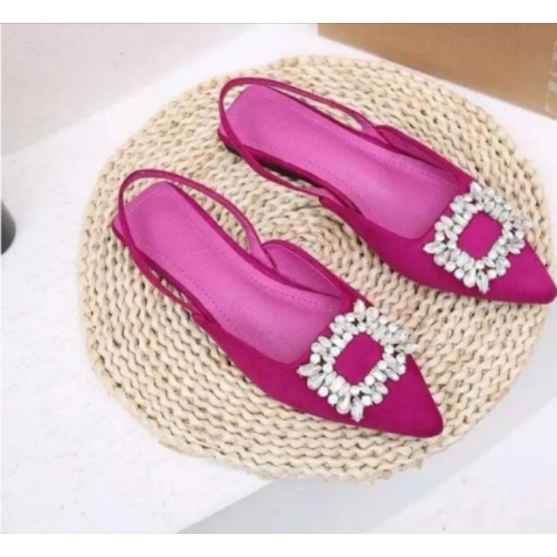 sepatu sandal flat wanita || sandal flat wanita terbaru