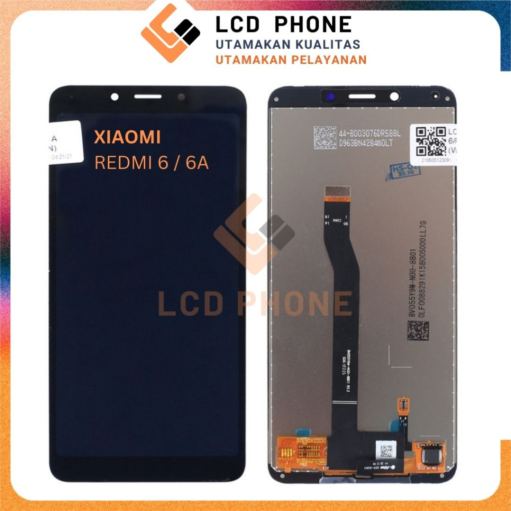 LCD Touchscreen Xiaomi Redmi 6, Redmi 6A ORI FULLSET