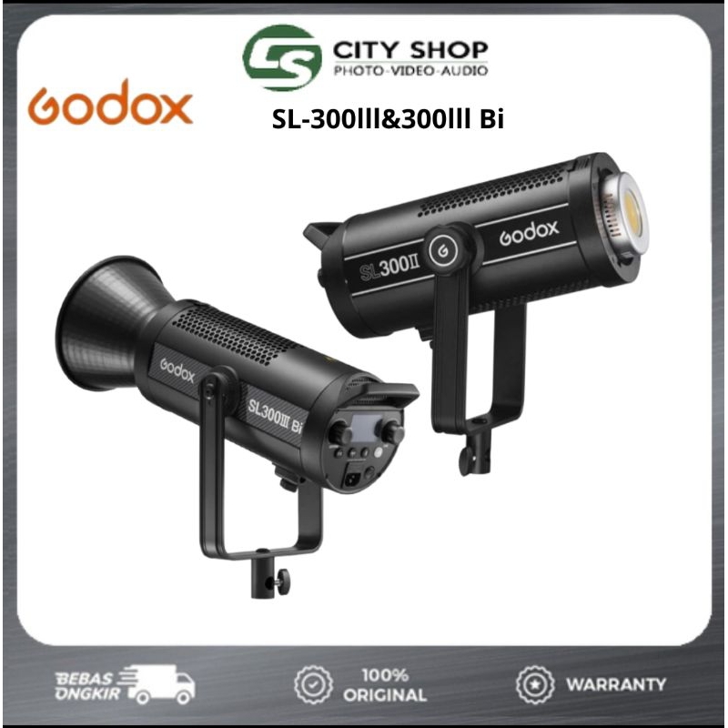 GODOX SL-300 ll,SL-300lll,SL300lll Bi Bi COLOR VIDEO LIGHT