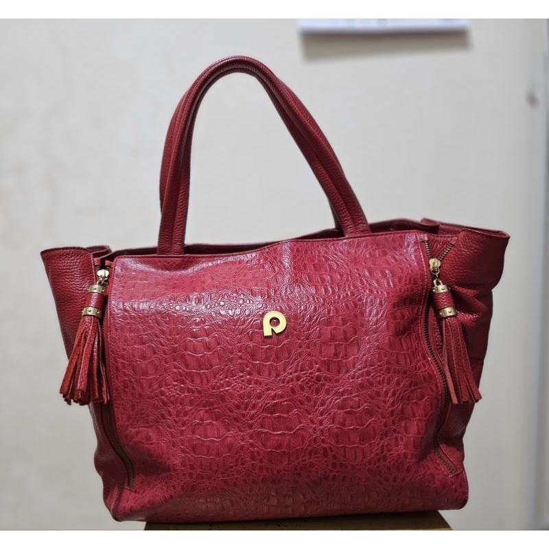 Tas Kulit Asli Papillon Ori (Tote Bag) preloved