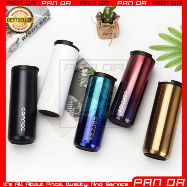Promo SD1052 Vacuum Cup Termos Thermos Coffee Mug 500ML Stainless Steel 8674 Diskon