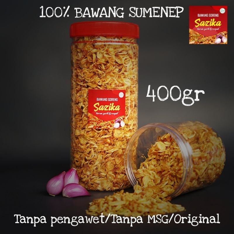 

Bawang goreng Sumenep rasa original 400gr