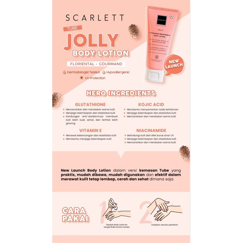 Scarlett Body Lotion Tube