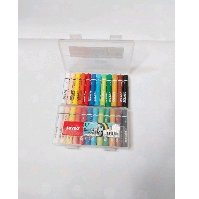 

Crayon oil pastel merk joyko isi 12 pcs