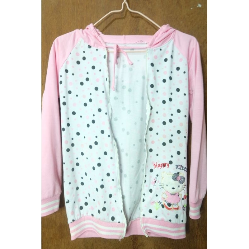 Jaket Anak Gambar Kartun Bordir (preloved)
