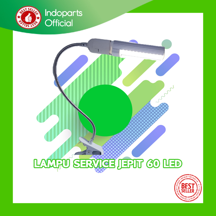 LAMPU SERVICE JEPIT 60 LED / LAMPU SERVICE JEPIT 60 LED 1 SET / GAGANG LAMPU SERVICE
