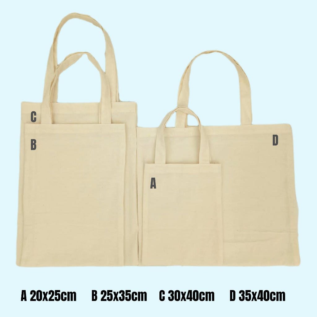 Totebag Blacu Polos