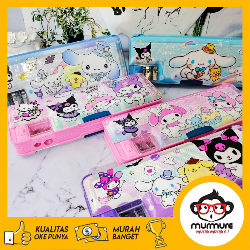 

MURMURE I KOTAK PENSIL MAGNET SANRIO CINNAMOROLL KUROMI PENCIL CASE