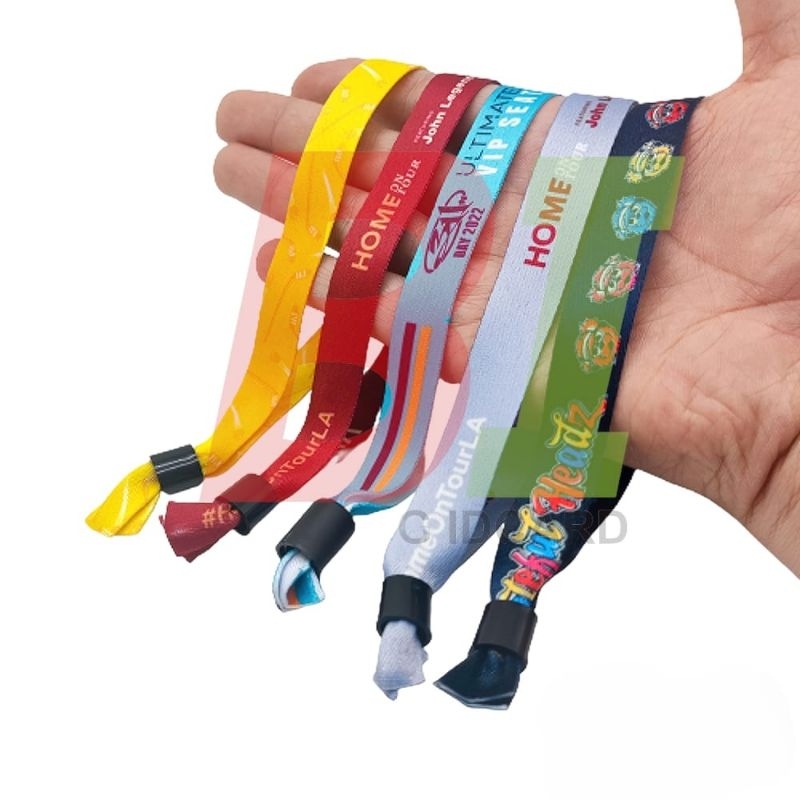 Gelang tiket konser custom/gelang lanyard tiket/tiket gelang custom/tiket gelang lanyard custom