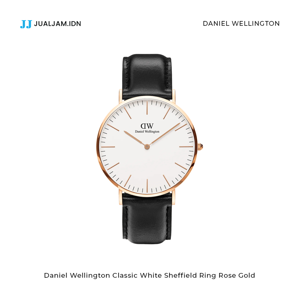 Jam Tangan Pria Daniel Wellington Classic White Sheffield Watch Original