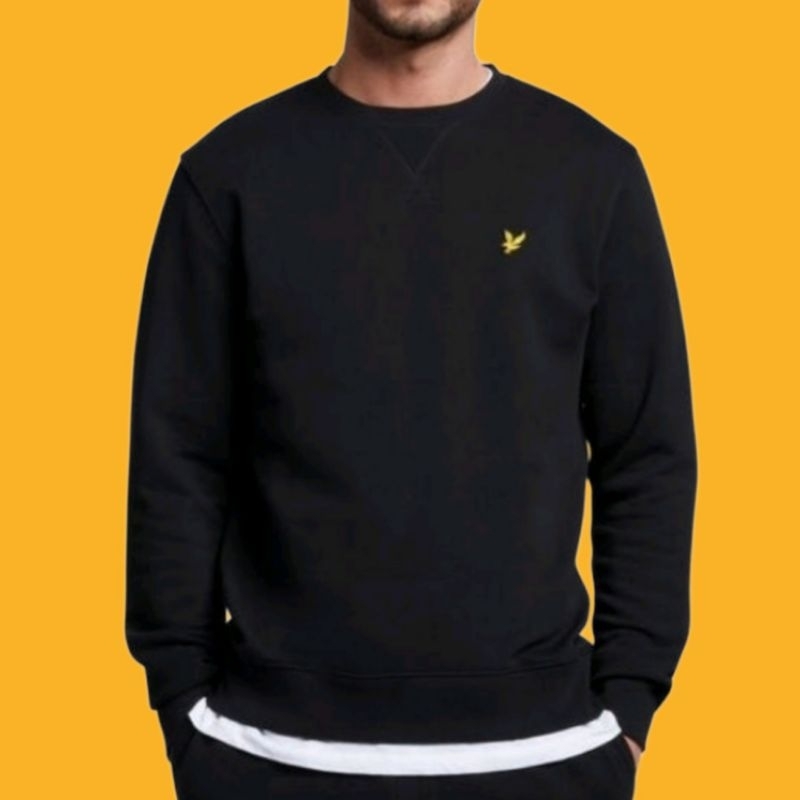 Crewneck Lyle And Scott Casual Terlaris
