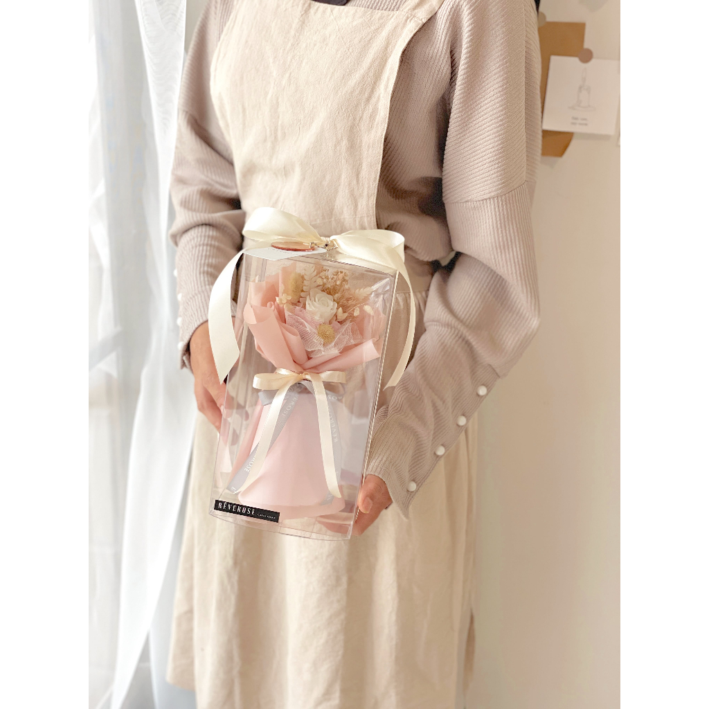 Bouquet bunga kering / pajangan dried flower / preserved rose bouquet / bouquet mini bunga dried/ ha