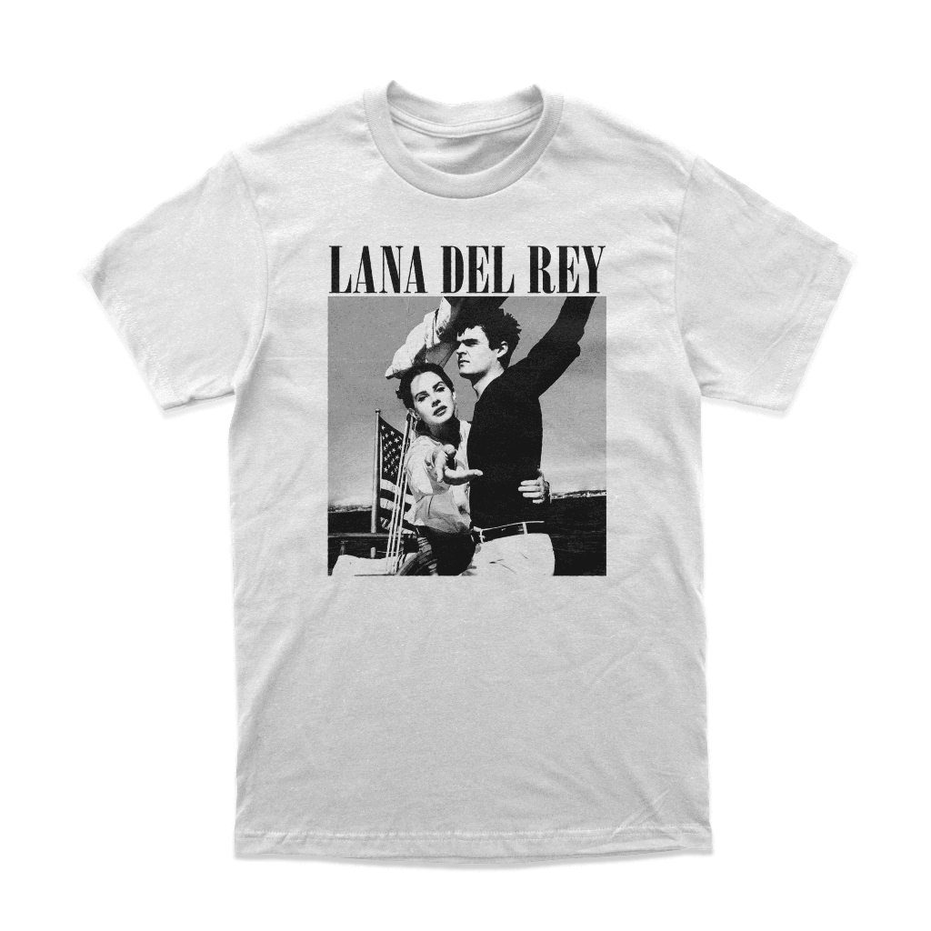 Kaos Tshirt Vintage Lana Del Rey "Norman Rockwell" Merchandise