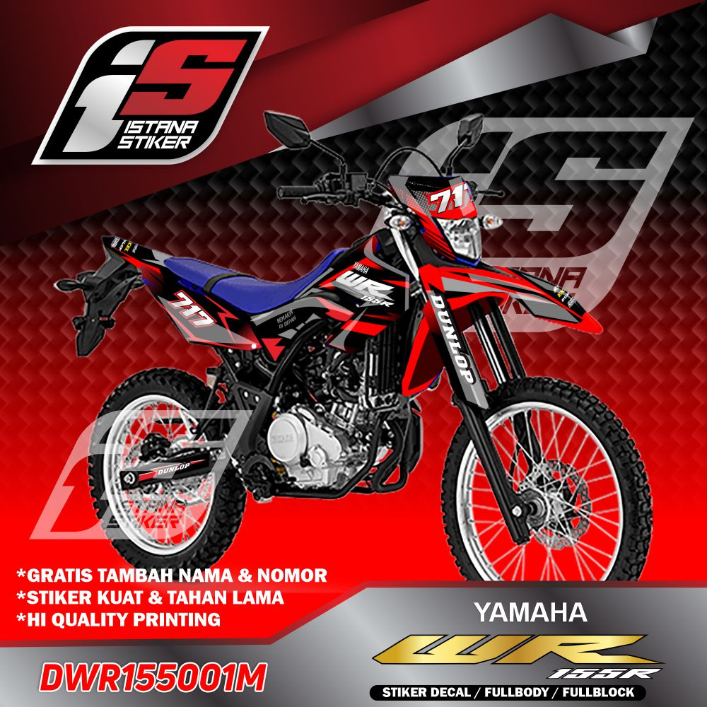 stiker body wr 155 full set