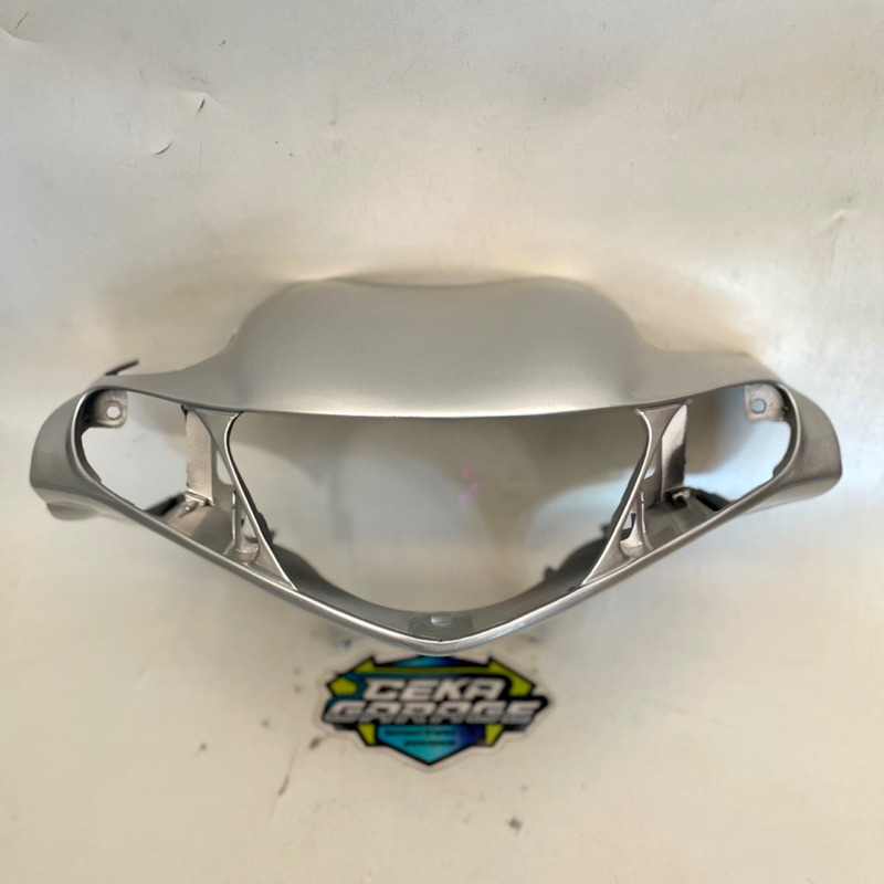 batok depan 125z . krodong depan yamaha 125zr baru warna silver,Batok depan 125Z y125z 125zr