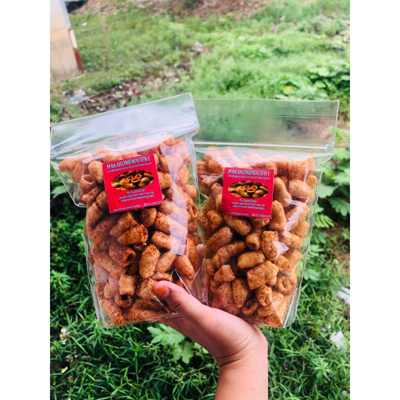 

makaroni pedas sedang