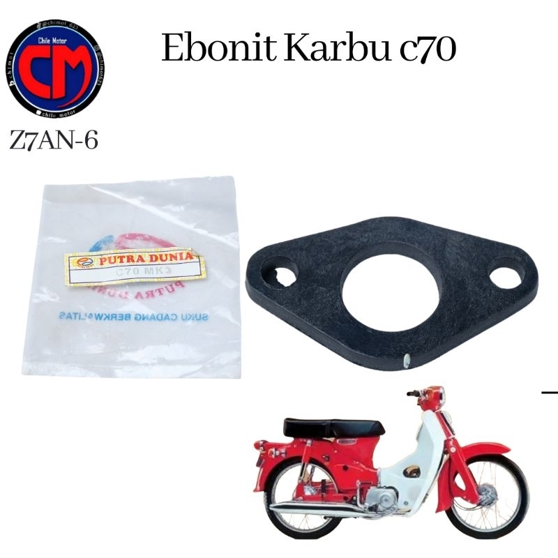Ebonit karburator Honda C70 C 70 c700