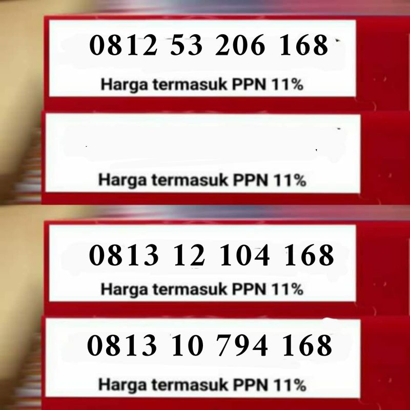 nomor nomer cantik simpati kartu perdana telkomsel simpati nomor murah simpati bisa cod susah 4G ser
