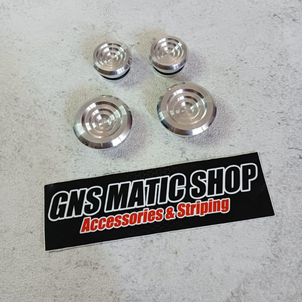 tutup rangka koin rangka coin arm ninja r rr ss alumunium