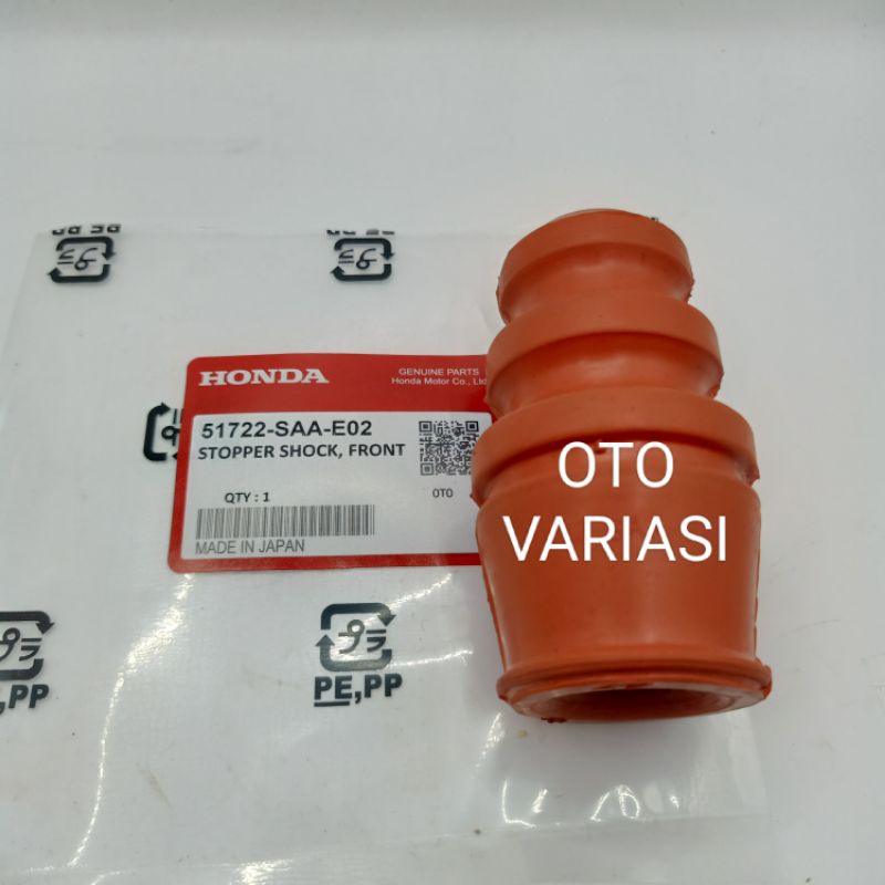 Karet Stopper Stoper Shock Depan Mobil Honda Jazz City BRIO MOBILIO BRV HRV FREED Original