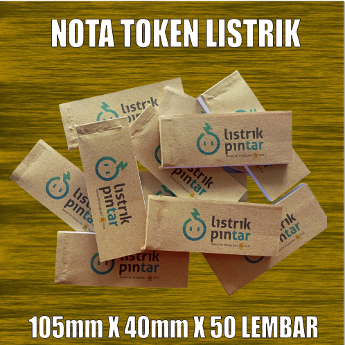 

Nota token listrik - BACA DESKRIPSI YAH KAK,,,