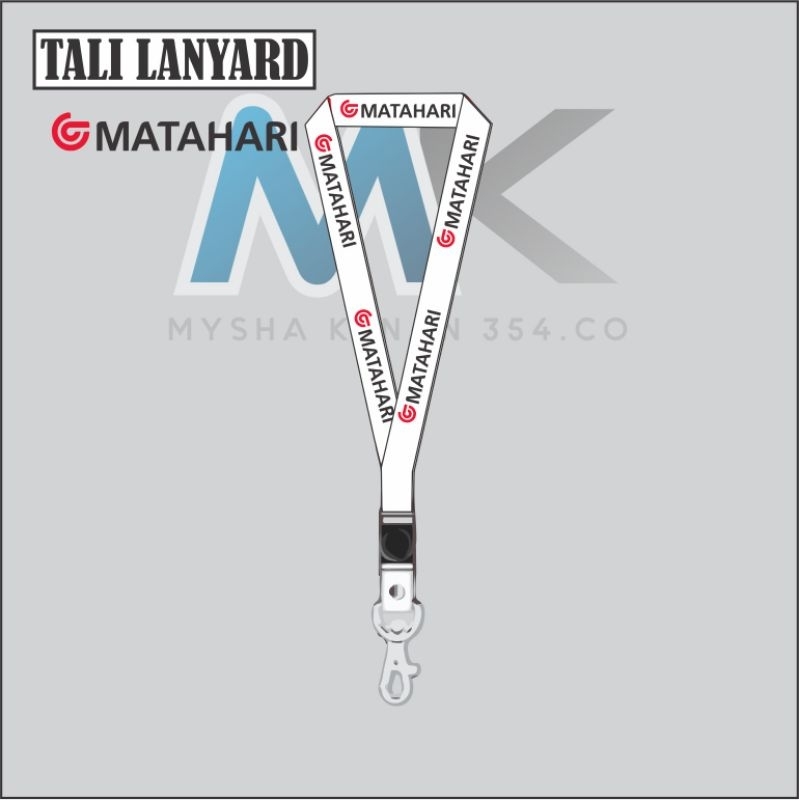 

Gantungan kunci MATAHARI tali lanyard band gantungan leher id card name tag dengan potongan 30%