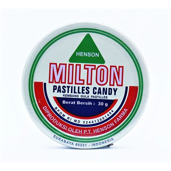 

Permen Milton Pastilles Mint 30g 1 Pot / Menyegarkan Mulut.